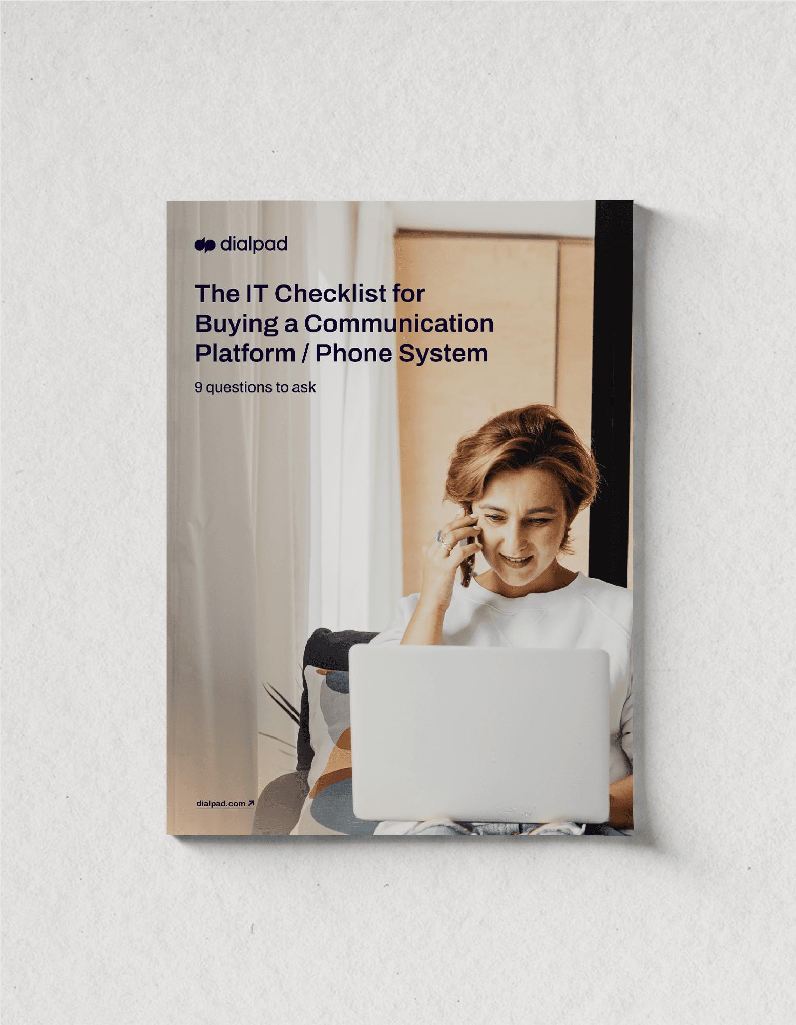 IT Buyer’s Checklist for Communication Tools ebook mock cover