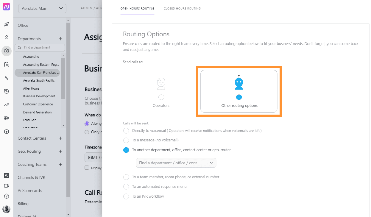protocols for handling calls