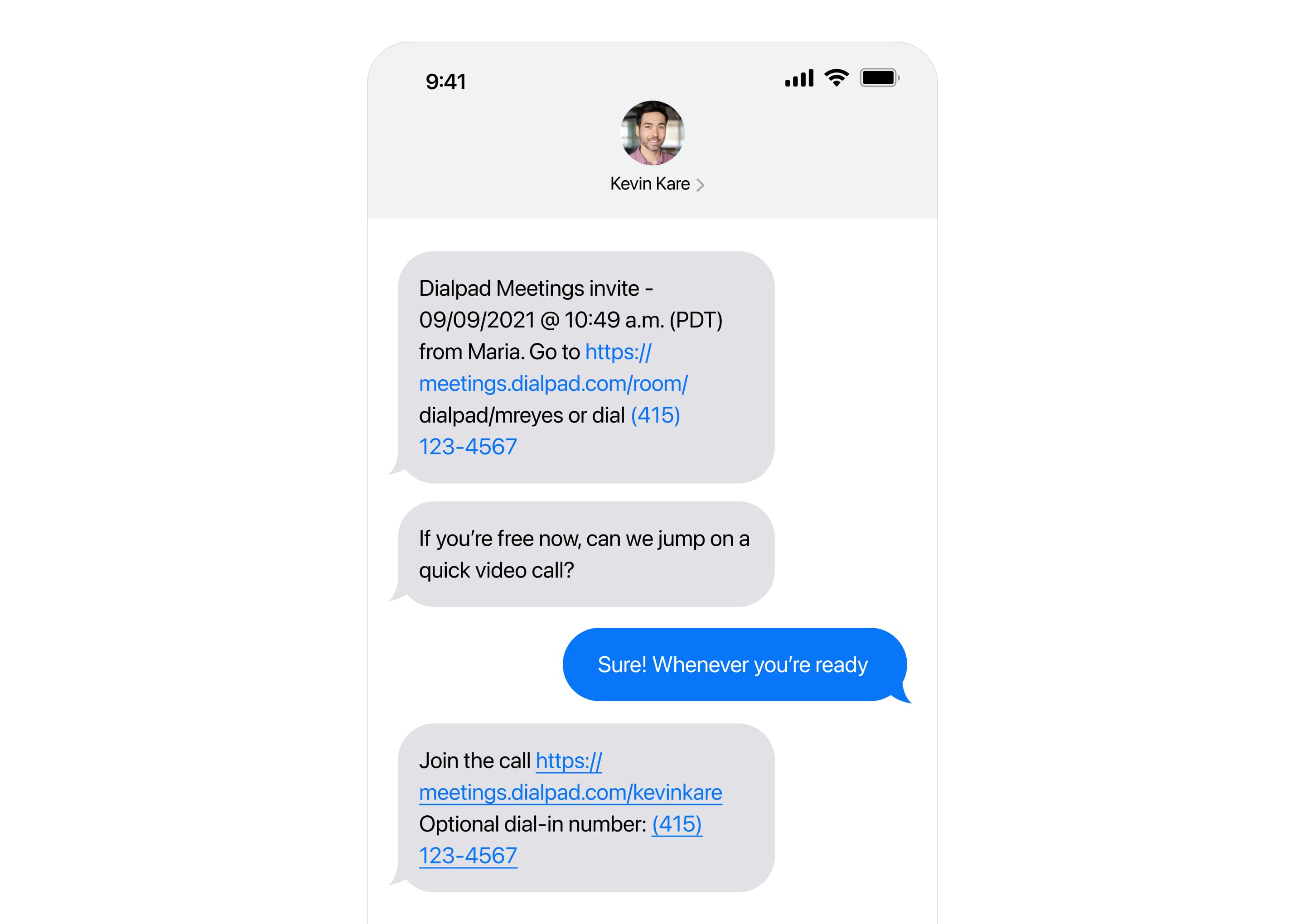 SMS-Meeting-Invite-in-Dialpad-single-item-v4