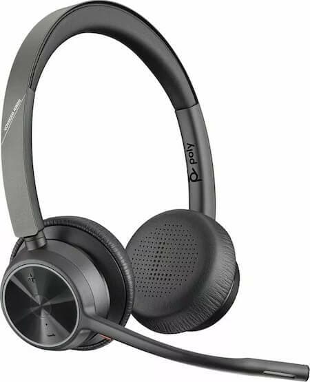 Poly voyager headset remote meetings