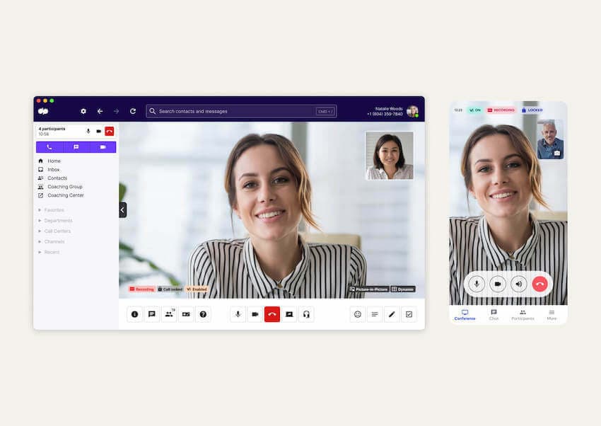 Video on desktop and mobile blog size
