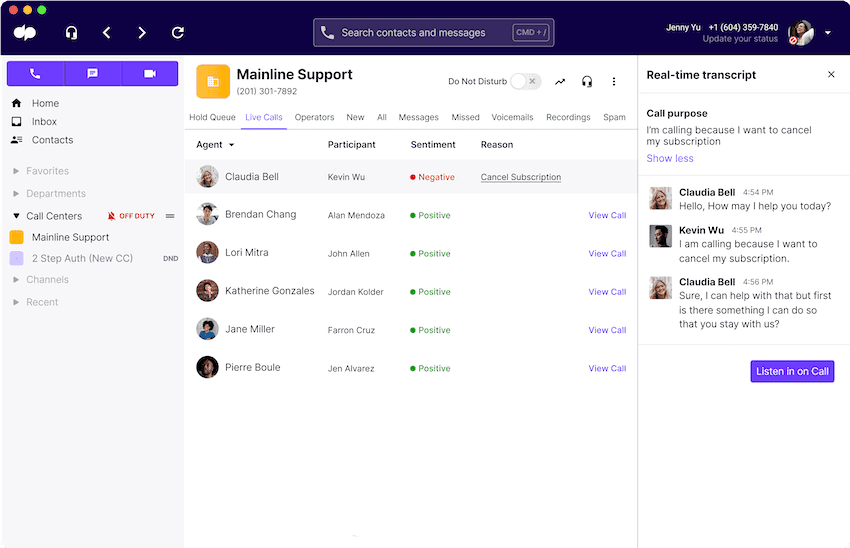 Listen in on Call sentiment analysis blog size
