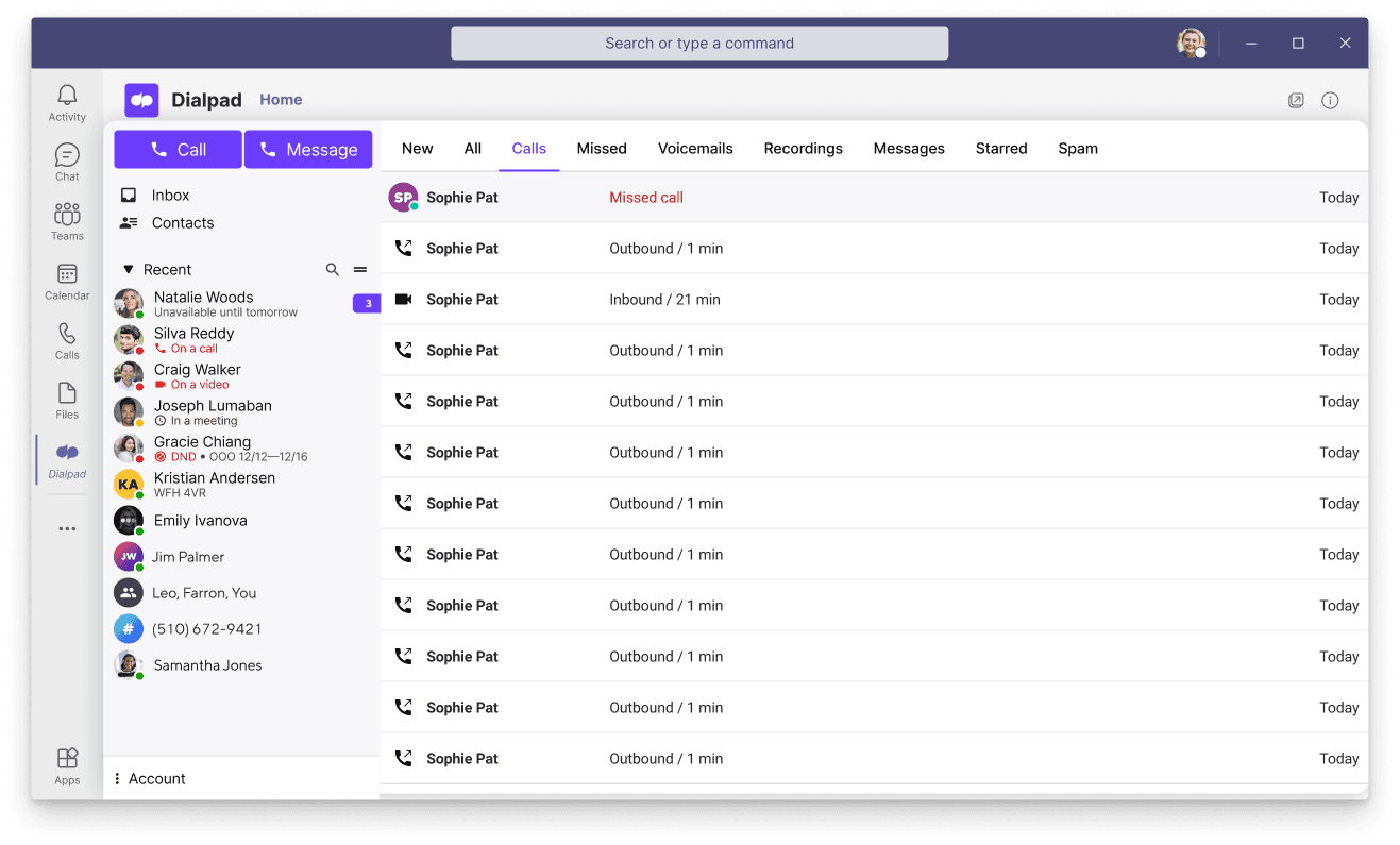 teams stylized UI teams stylized UI