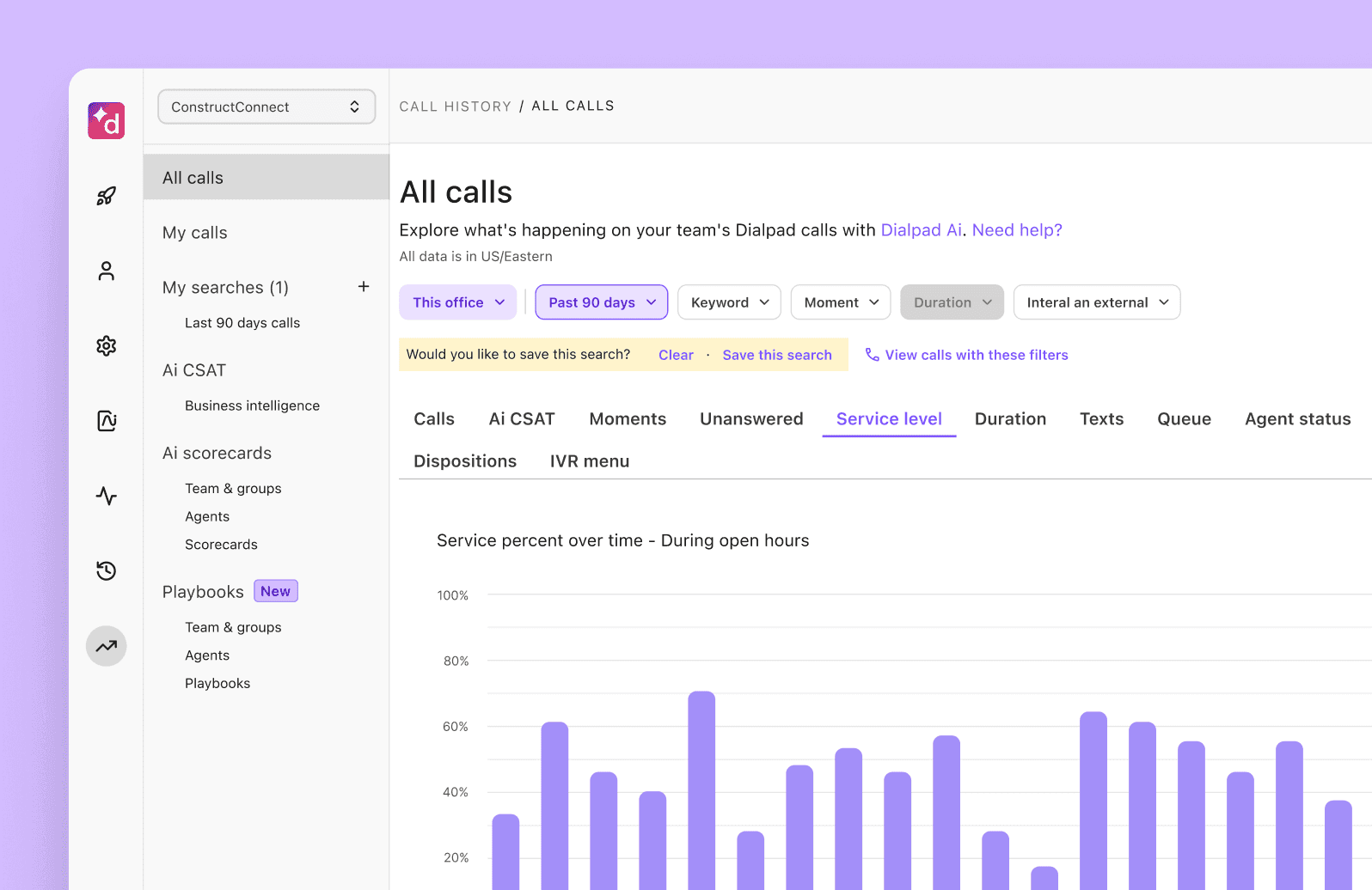 Voice analytics