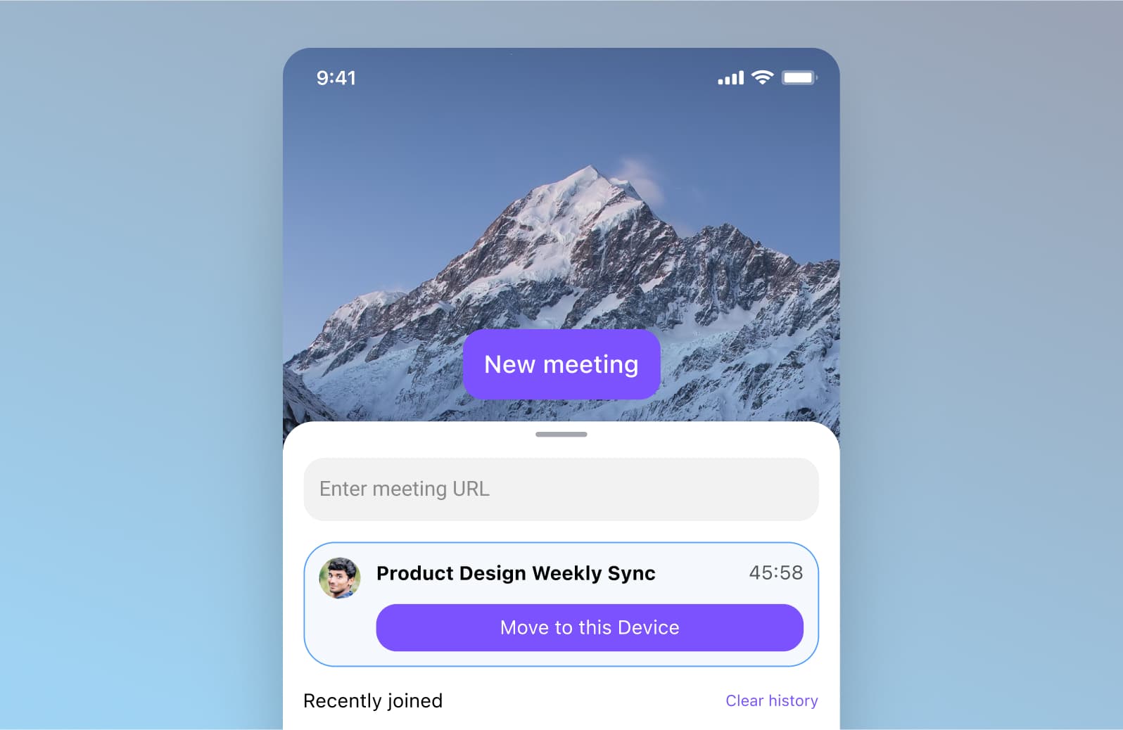 Joining a video meeting from Dialpad's Android app