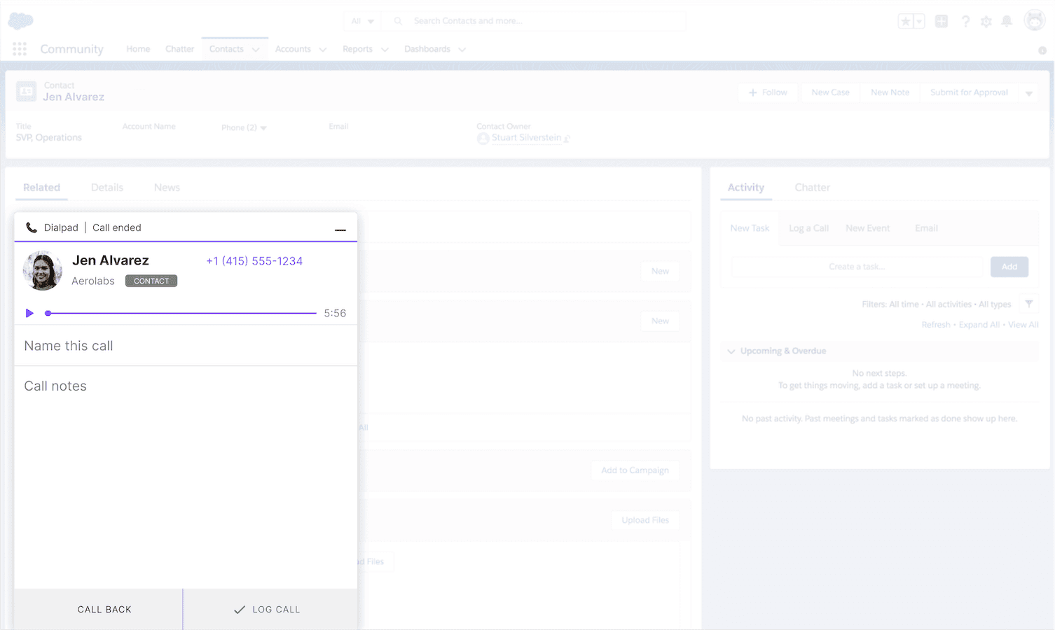 Salesforce Post-call-logging-Dialpad-integration-v2