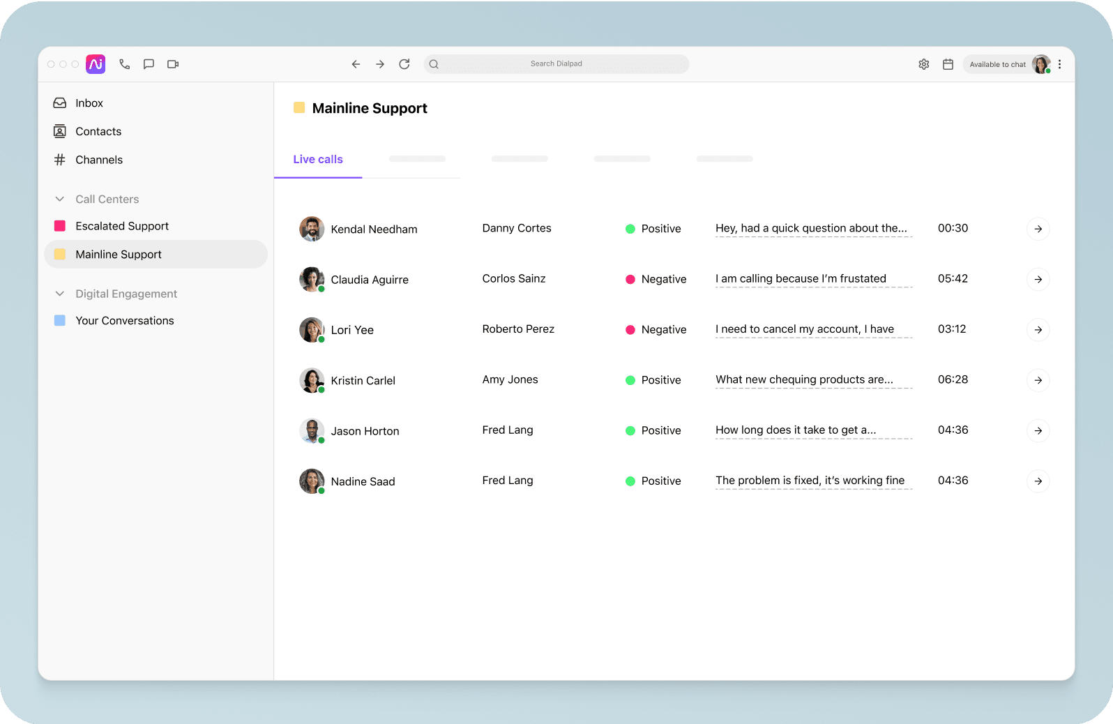 analyze sentiment and measure customer satisfaction