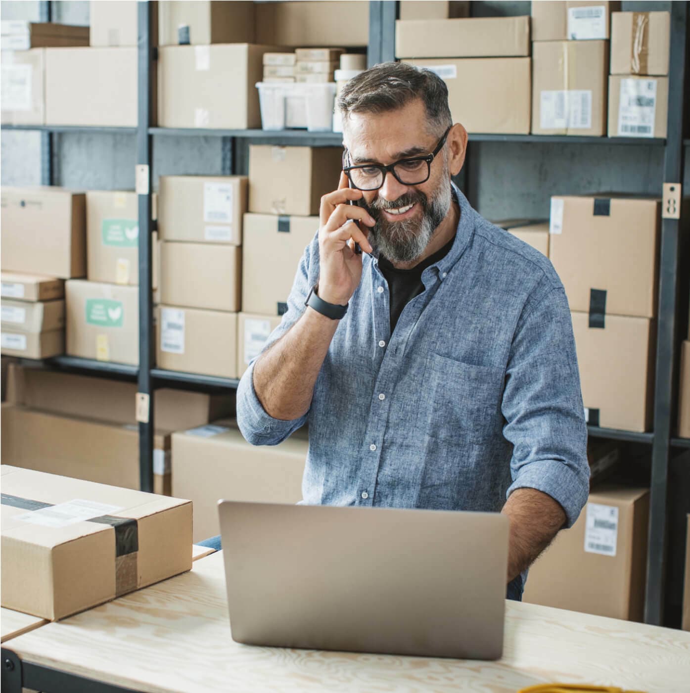 A guy using his mobile phone A guy using his mobile phone