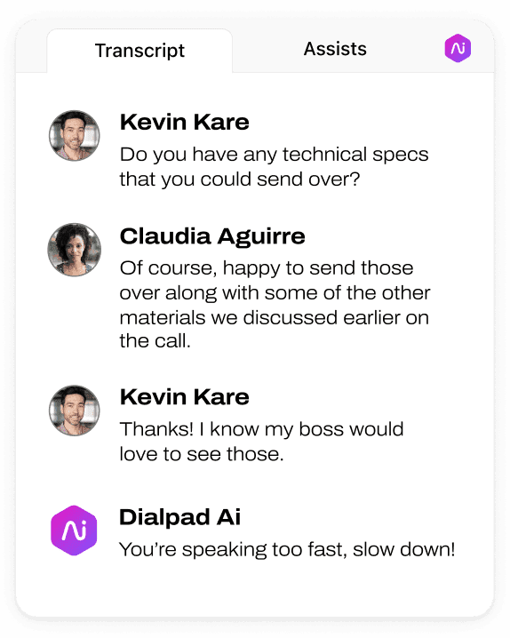 Dialapad Ai Contact Center - grid card