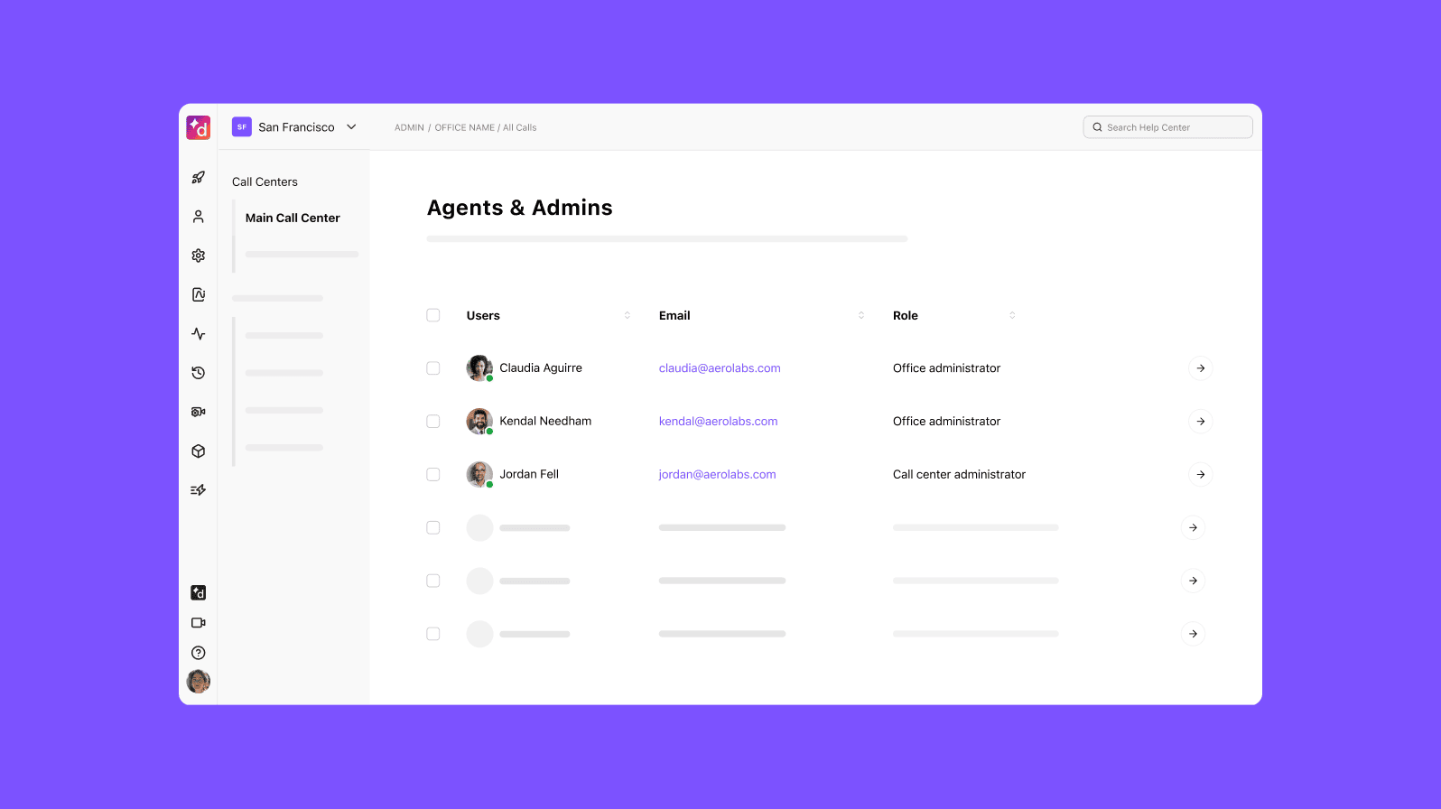 Single Item Card Adding New Agents to CC Team v2