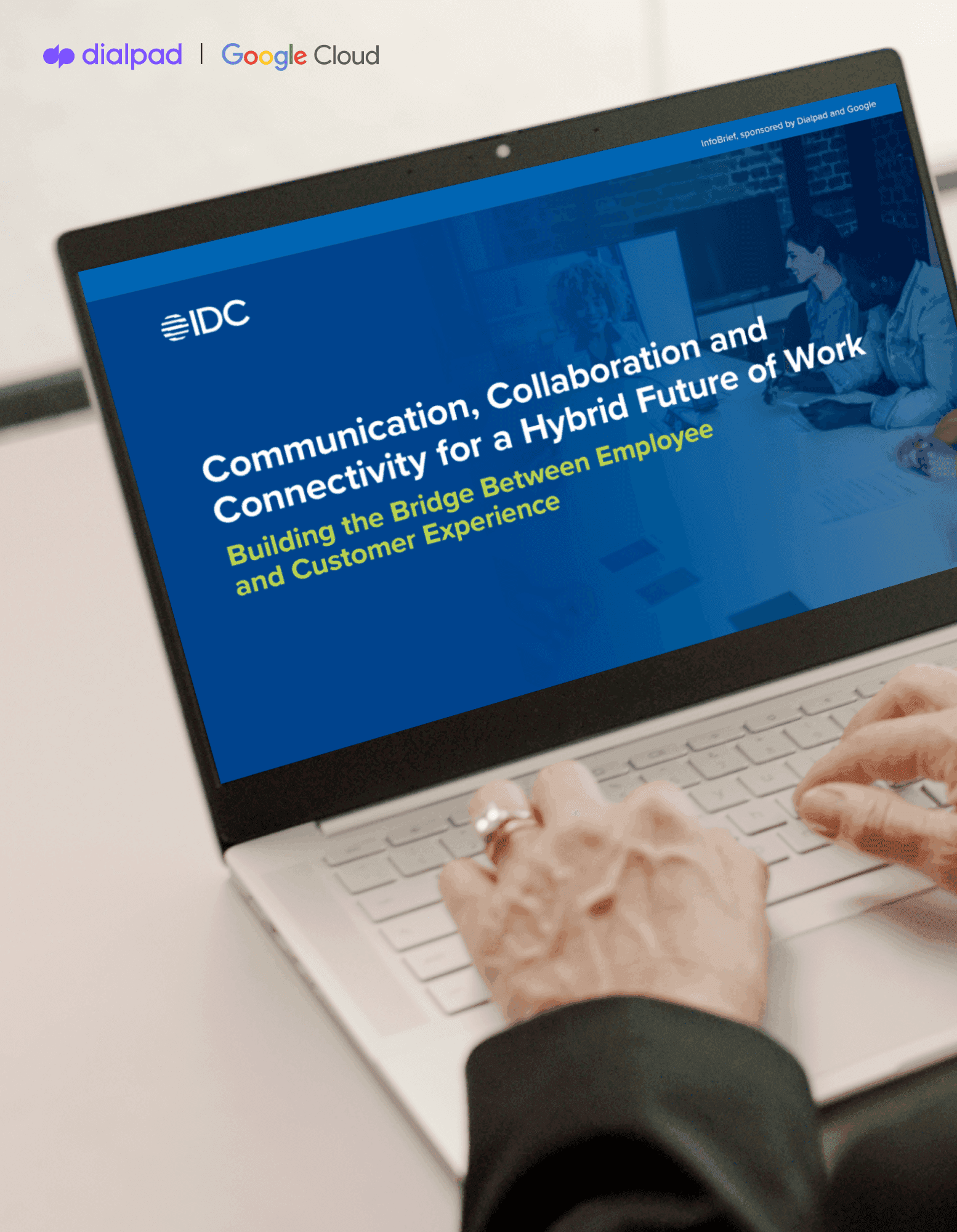 A person working on a computer