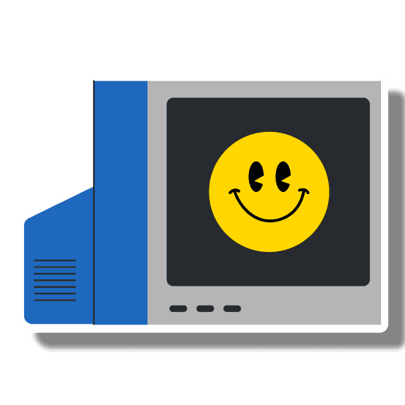 CRT television