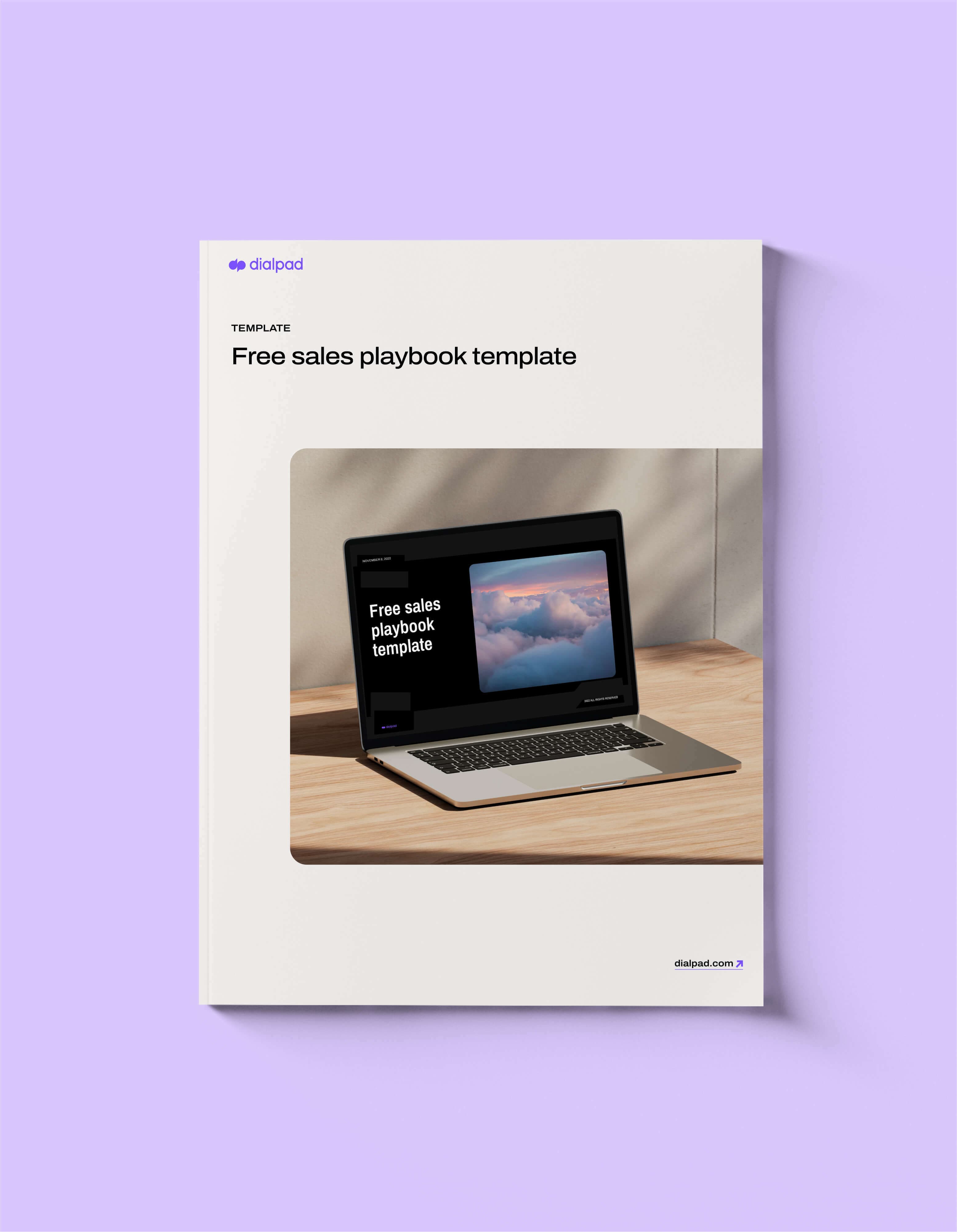 Free Sales playbook template
