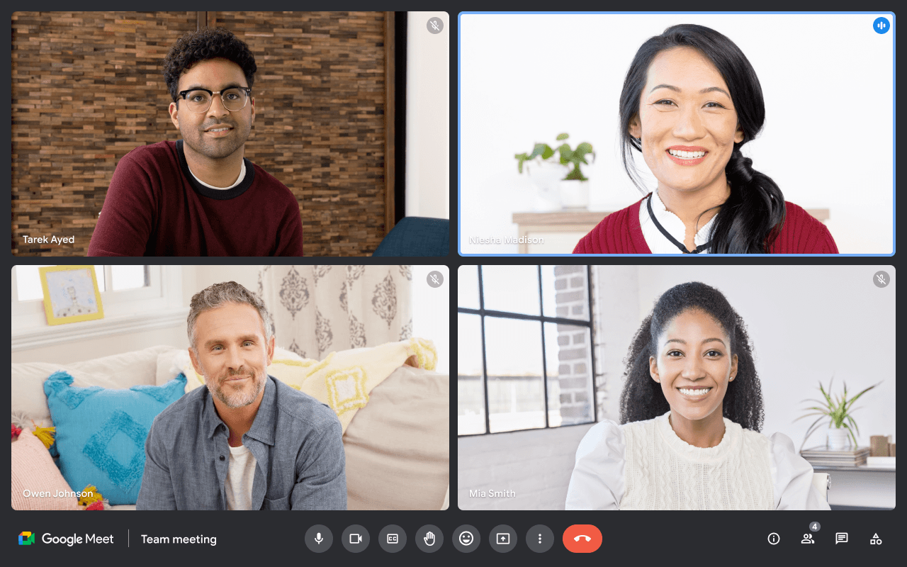 Google Meet screenshot