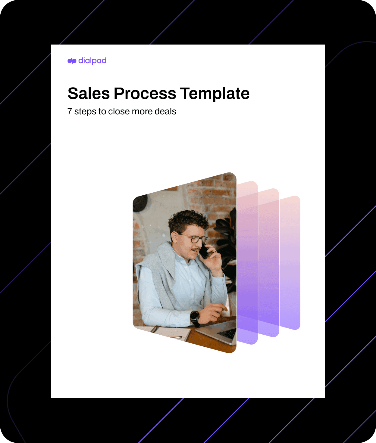 Sales process template hero