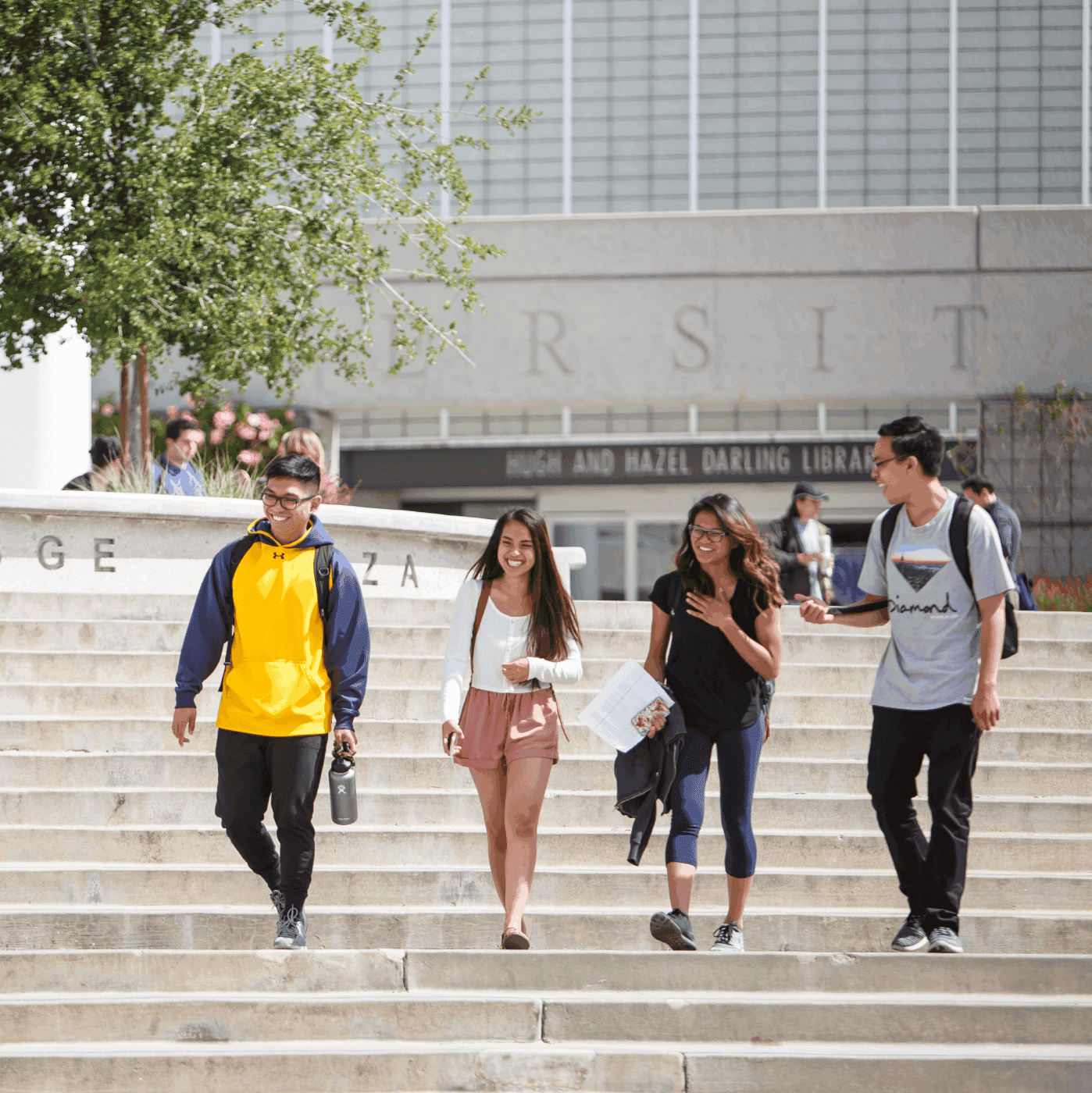 Students on the campus of Azusa Pacific University Students on the campus of Azusa Pacific University